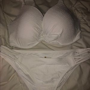 White bikini
